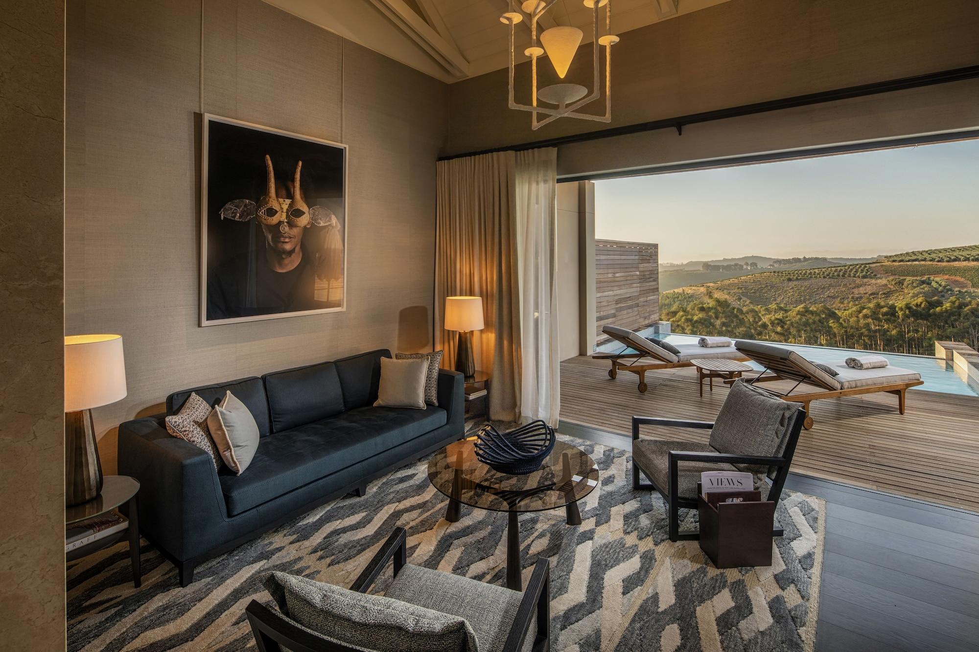 Delaire Graff Lodges And Spa Stellenbosch Exteriör bild